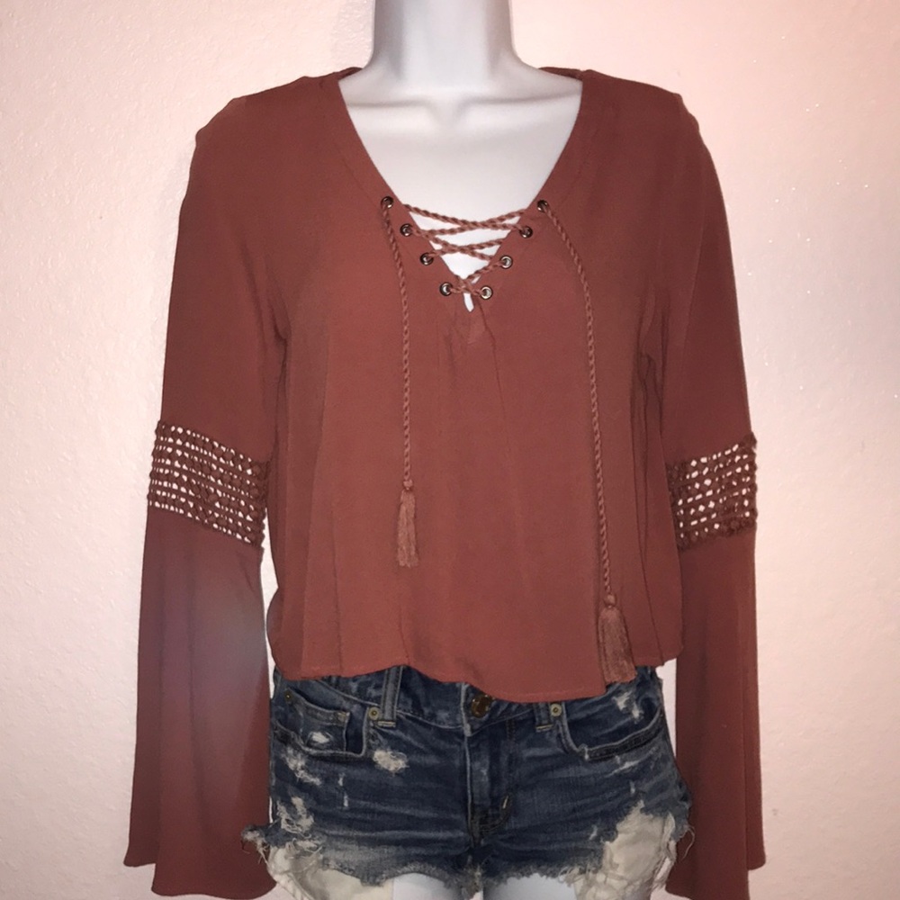 Rusty color long sleeve